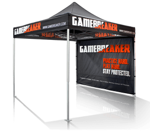 Tente pop-up promotionnelle